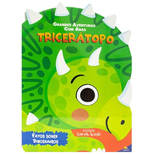 grandes aventuras - com abas: tricerátopo