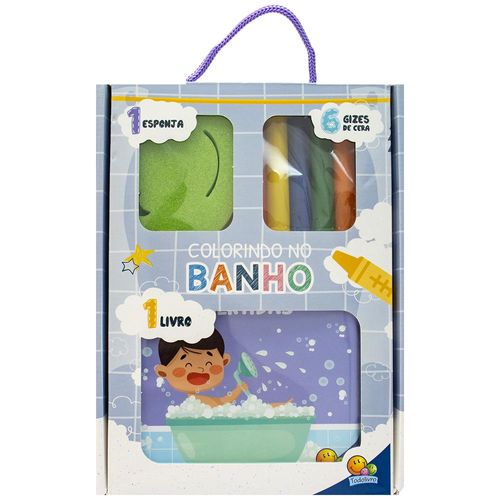 colorindo no banho - bolhas divertidas