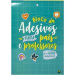 bloco de adesivos para pais e professores vd