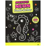 meus 500 adesivos neon - fundo do mar