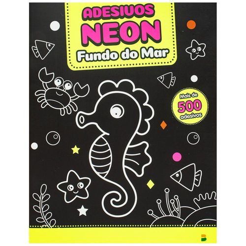 meus 500 adesivos neon - fundo do mar