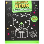meus 500 adesivos neon - animais fofos