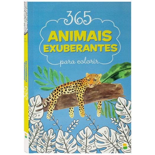 365 animais exuberantes para colorir 365 animais exuberantes para colorir