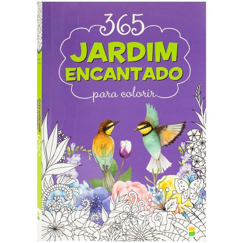 365 jardim encantado para colorir
