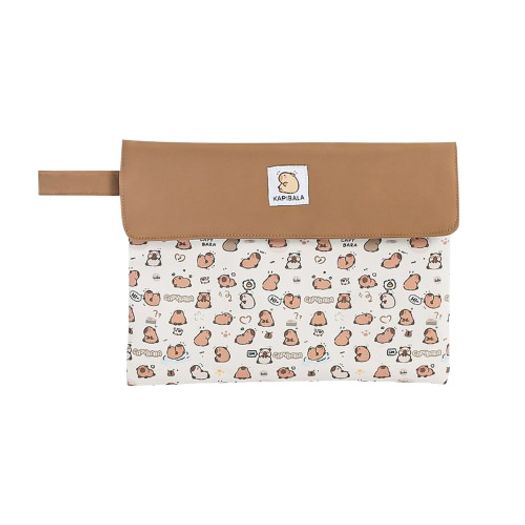 porta documento a4 fecho magnético capivara