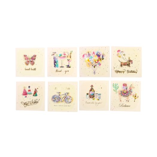 cartão de felicitações wish diversos modelos