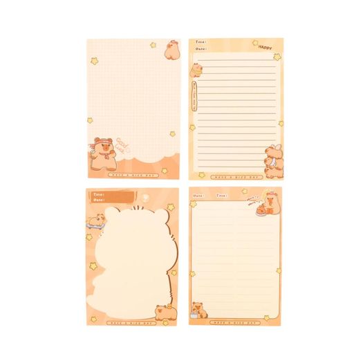 bloco de notas capivara a5 70 folhas diversos modelos