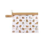 porta documento a4 zíper capivara