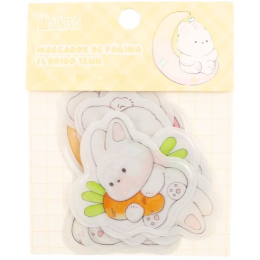 marcador de página bichinhos com 12 unidades diversos marcador de página bichinhos com 12 unidades diversos