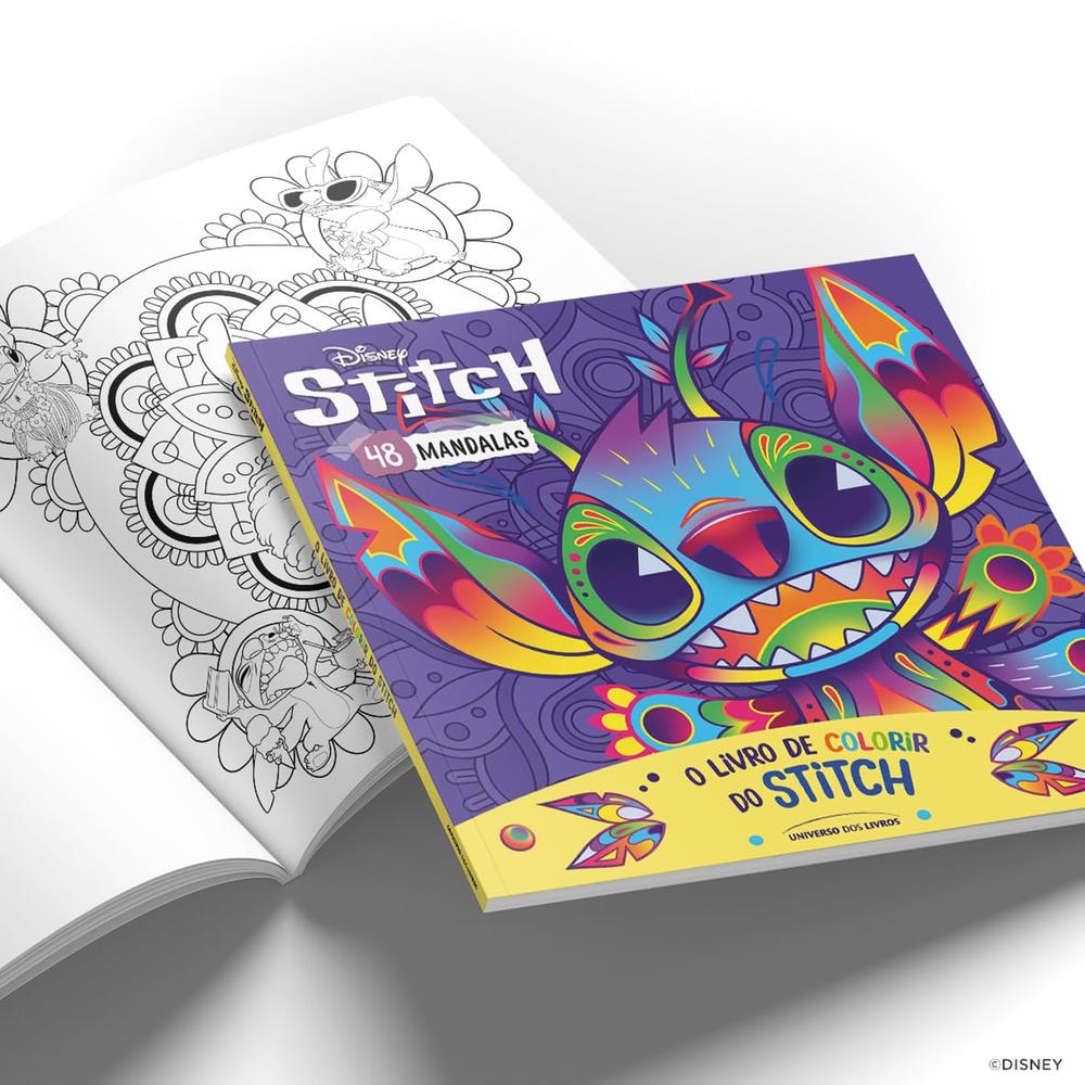 O Livro De Colorir Do Stitch - Livrarias Curitiba