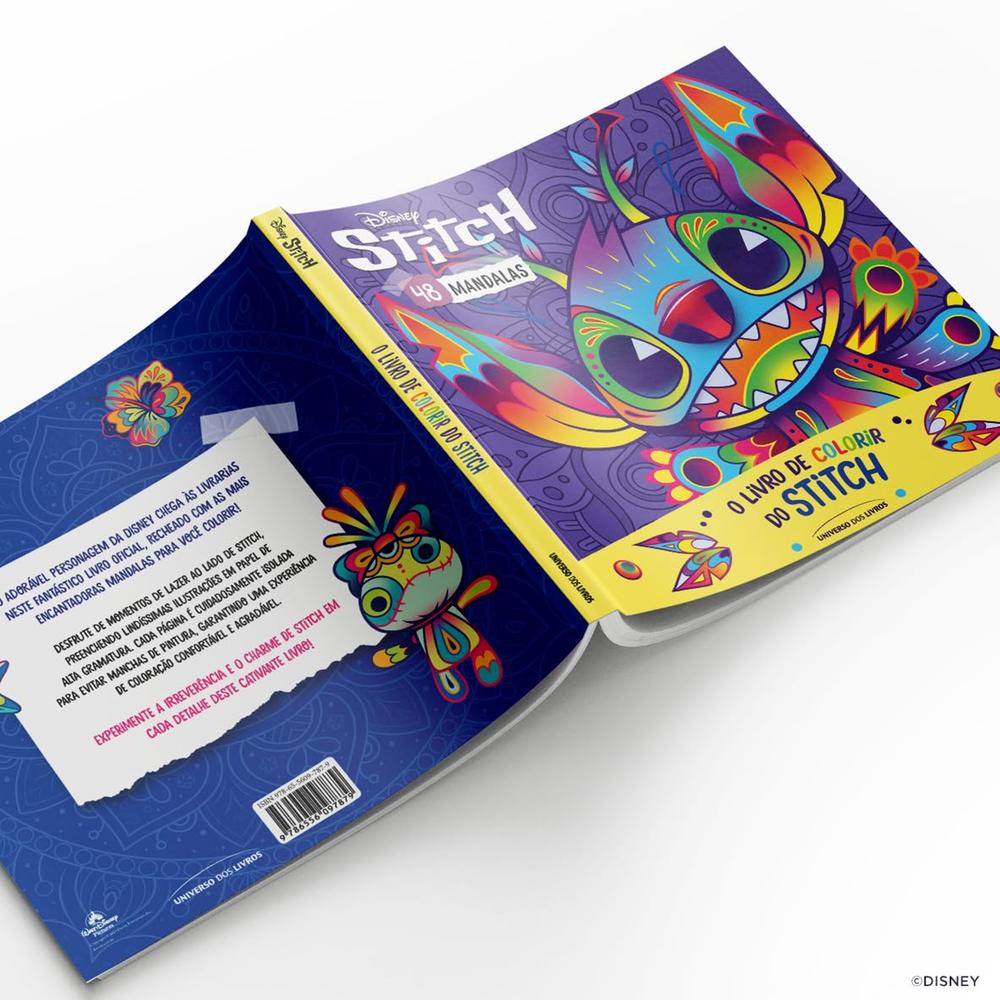O Livro De Colorir Do Stitch - Livrarias Curitiba