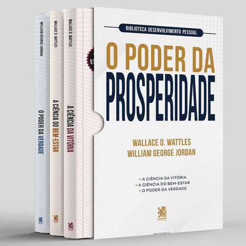 box biblioteca desenvolvimento pessoal: o poder da prosperidade