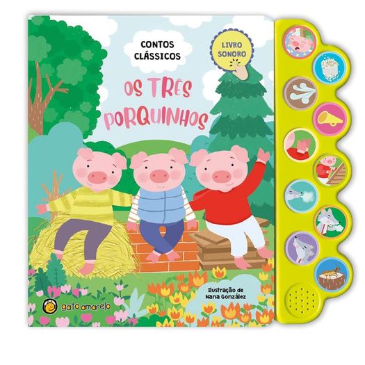 mundo de sons: os três porquinhos mundo de sons: os três porquinhos