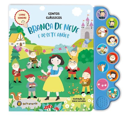 mundo de sons: branca de neve