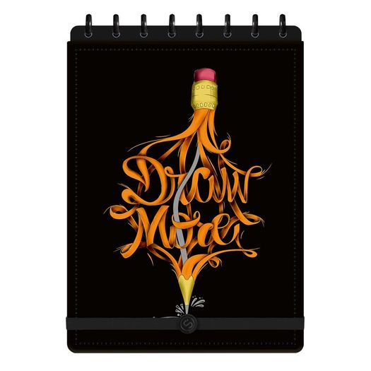 caderno disco sketchbook 40 folhas grande prime desenhe mais caderno disco sketchbook 40 folhas grande prime desenhe mais