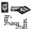 jogo de domino 28 peças estojo lata