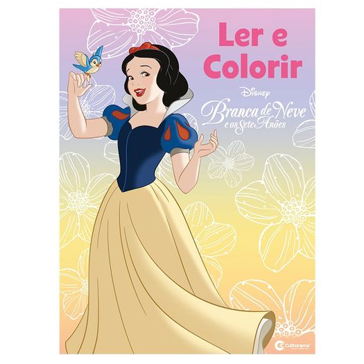 ler e colorir branca de neve ler e colorir branca de neve