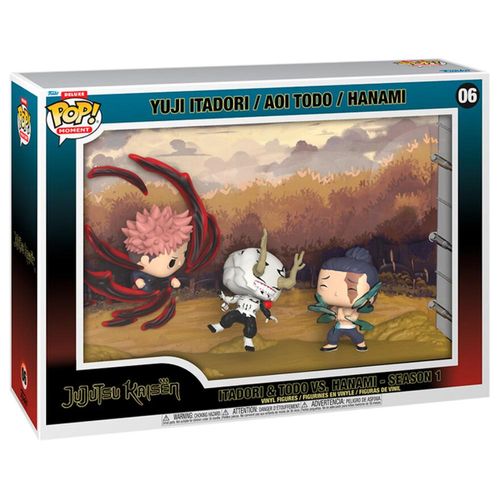 jujutsu kaisen - itadori and todo vs hanami - season 1 (06) - funko
