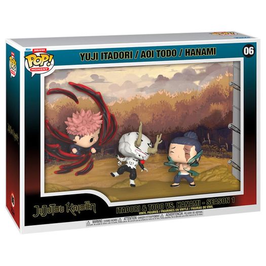 jujutsu kaisen - itadori and todo vs hanami - season 1 (6) - funko
