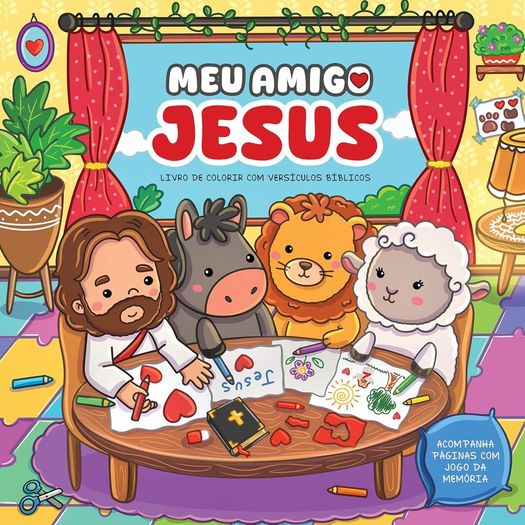 meu amigo jesus livro de colorir com versículos bíblicos meu amigo jesus livro de colorir com versículos bíblicos