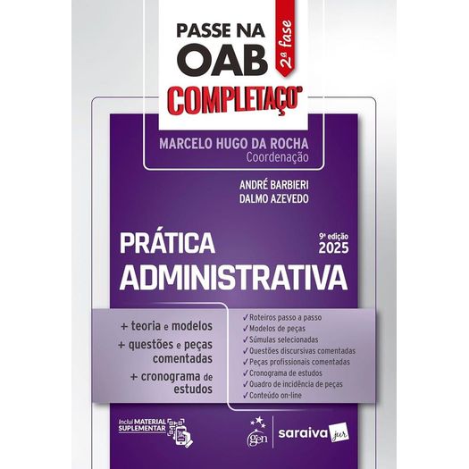 passe na oab 2 fase - completaço - prática administrativa 2025 passe na oab 2 fase - completaço - prática administrativa 2025