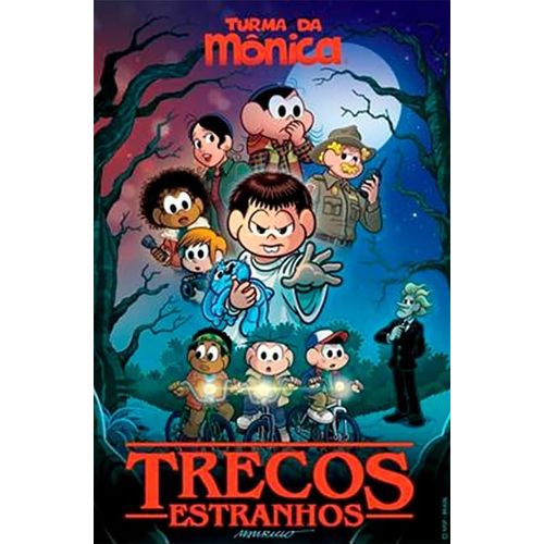 as grandes paródias da turma da mônica: trecos estranhos - capa dura