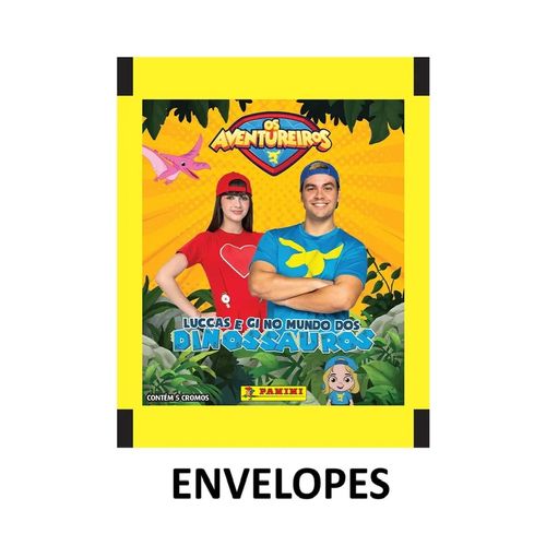 lucas neto stk - envelopes soltos 5 cromos