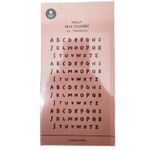 adesivo alfabeto letras maiúsculas adesivo alfabeto letras maiúsculas