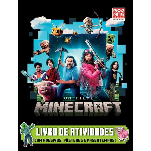 um filme minecraft - livro oficial de atividades um filme minecraft - livro oficial de atividades