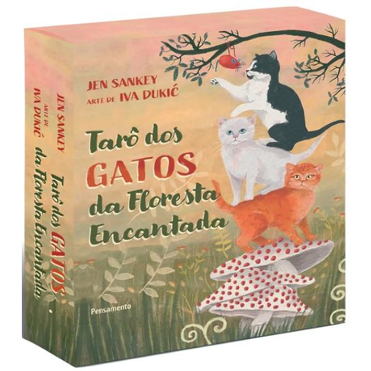 tarô dos gatos da floresta encantada - caixa tarô dos gatos da floresta encantada - caixa