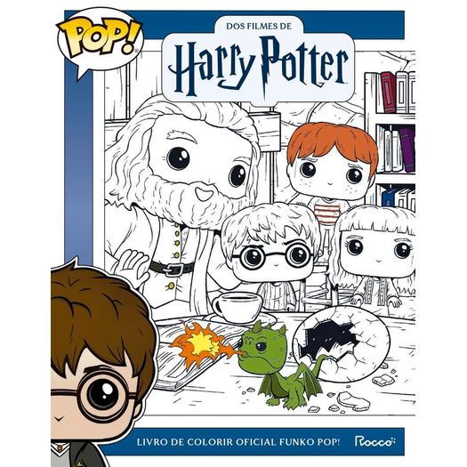 livro de colorir oficial funko pop! dos filmes de harry potter livro de colorir oficial funko pop! dos filmes de harry potter