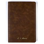 bíblia c s lewis nvi, couro-soft marrom bíblia c s lewis nvi, couro-soft marrom