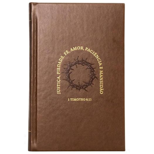 bíblia nvi - letras de jesus em vermelho - couro-soft marrom - capa dura - timóteo bíblia nvi - letras de jesus em vermelho - couro-soft marrom - capa dura - timóteo