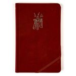 bíblia sagrada slim nvi - luxo - tecido cereja sobre capa dura - com elástico transversal bíblia sagrada slim nvi - luxo - tecido cereja sobre capa dura - com elástico transversal