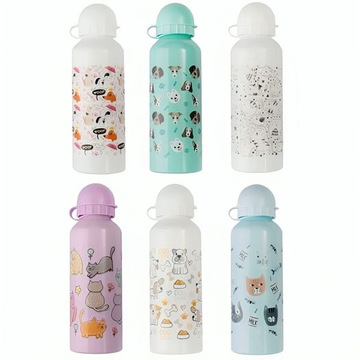 garrafa alumínio 500ml pets diversas cores garrafa alumínio 500ml pets diversas cores