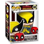 deadpool and wolverine - wolverine with babypool (1403) - funko