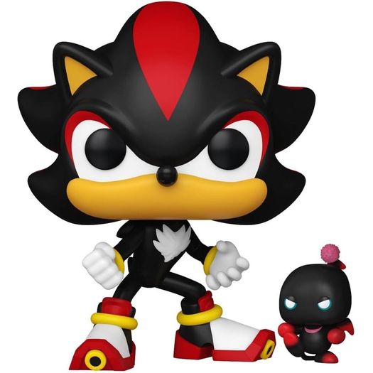 sonic the hedgehog - shadow with dark chao (1035) - funko sonic the hedgehog - shadow with dark chao (1035) - funko