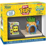 spongebob squarepants - spongebob and pineapple house (bitty pop) - funko spongebob squarepants - spongebob and pineapple house (bitty pop) - funko