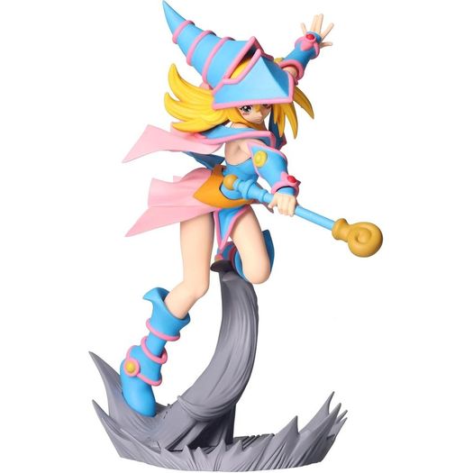 yu-gi-oh! dark magician girl senkozekkei figure - banpresto yu-gi-oh! dark magician girl senkozekkei figure - banpresto