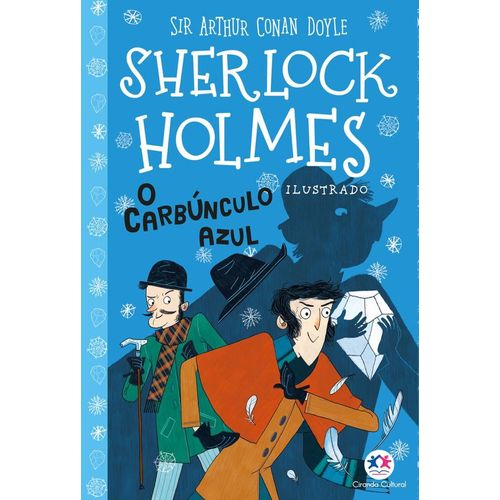 sherlock holmes ilustrado - o carbúnculo azul