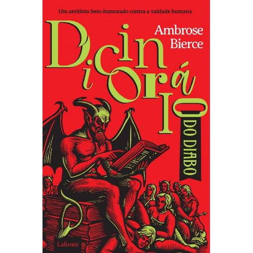 o dicionário do diabo - capa vermelha