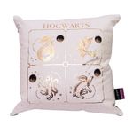 almofada veludo hogwarts casas douradas almofada veludo hogwarts casas douradas