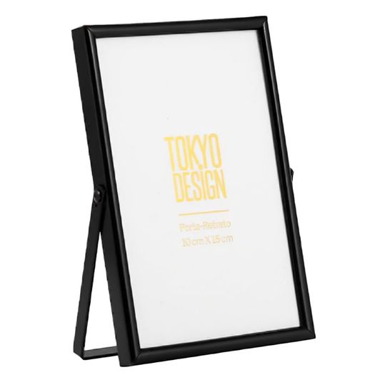 porta retrato 10x15 metal preto porta retrato 10x15 metal preto