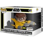 star wars - anakin sakywalker in naboo starfighter (with r2-d2) - funko