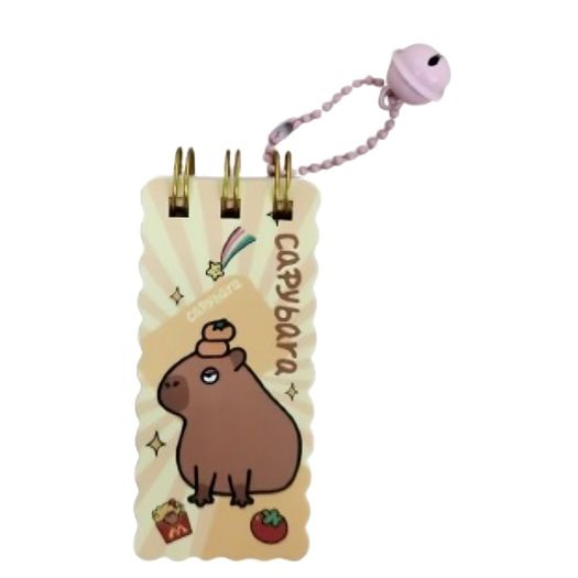 caderneta anotações capivara caderneta anotações capivara