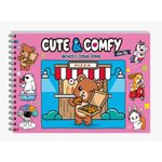 cute & comfy série big - bichinhos e coisas fofas - capa dura espiral cute & comfy série big - bichinhos e coisas fofas - capa dura espiral
