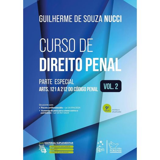 curso de direito penal - parte especial vol 2 - nucci