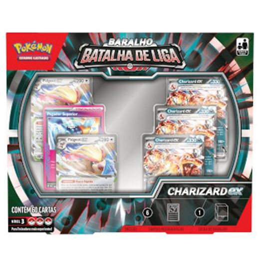 pokémon - deck batalha de liga charizard pokémon - deck batalha de liga charizard