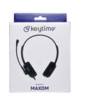 headset maxom preto (kyt00025) - keytime headset maxom preto (kyt00025) - keytime