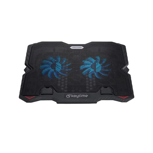 suporte para notebook coolstand 2 preto com 2 fan - keytime suporte para notebook coolstand 2 preto com 2 fan - keytime